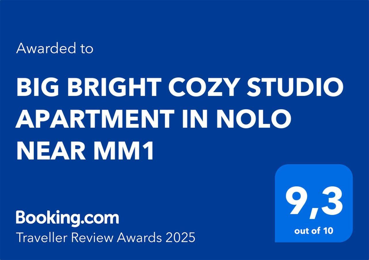 Big Bright Cozy Studio Apartment In Nolo Near Mm1 Mediolan Zewnętrze zdjęcie